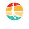 Basketball Retro Logo