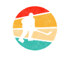 Hockey Hockey Hockey Rétro Logo