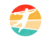 Handball Retro Logo