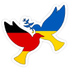 Ukraine Deutschland Solidarität Friedenstaube