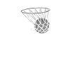 Basketteur de basket-ball