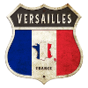Versailles Ranskan vaakunan lippujen suunnittelu