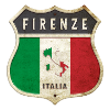 Florence Italy Coat of Arms Flags Design