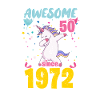 50th Birthday Unicorn