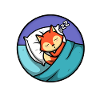 Official sleepshirt Fox pajama