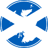 Scotland Map Pride Flag Scottish
