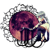 Manga purple black