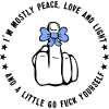 Fuck Peace Cool Saying