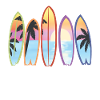 Surfboards Beach Graphic Surfboarding Surfboarder