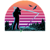 Birdwatcher Birdwatching Vaporwave Aesthetic