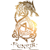 Fenrir - Loup - Odin - Valhalla - Nurdish -