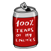100 larmes de mes ennemis