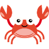Krabbe Krabbe vektor vektor