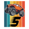 Monster Truck Compleanno 5 anni Monster Truck
