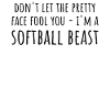 Softball Spruch Mädchen