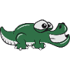 Crocodile Reptile stupid