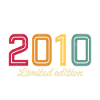 limited edition 2010 retro 2010