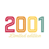 édition limitée 2001 rétro 2001