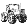MB trac 1800 intercooler Traktor