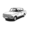 Wartburg P 353 | Silhouette