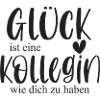 Kollegin Geschenk Arbeitskollegin Abschied