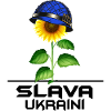 ukraine sunflower slava ukraini blue-yellow