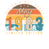 Birthday greeting 1983 May