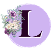 Buchstabe L Blumen Blumenkrone