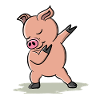 Dabbing Cochon