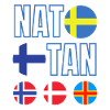 NATO I tager Finland Sverige plus Norge Danmark Island