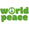 Paix mondiale - Vert