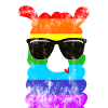 Llama Alpaca Rainbow
