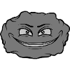 Evil Cartoon Stone