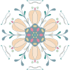 Mandala in boho style