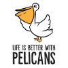 Life Is better With Pelicans
