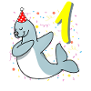 1 year old seal birthday