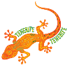 Tenerife with gecko / lizard