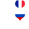 France and Russia Genius / present
