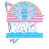 Kali Indù Dea della Morte Retro Gift
