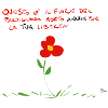 Fiore rosso della libertà 25 aprile