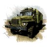 URAL 4320 with box body