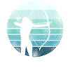Archery Bow Archer Girl Retro