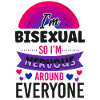 Bisexual Bi Pride Flag I'M
