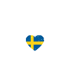 Sverige Sweden Vintage Swedish Flag Sweden