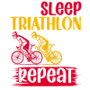 eat sleep thriathlon repeat