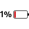 low battery