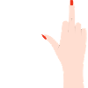 doigt d’honneur demoiselle