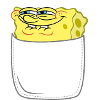 SpongeBob Schwammkopf Brustmotiv Fanartikel