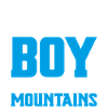 boy mountains
