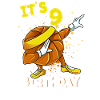 Dabbing Basketball 9e anniversaire